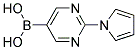[2-(1H-PYRROL-1-YL)PYRIMIDIN-5-YL]BORONIC ACID Struktur