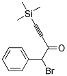 1-BROMO-1-PHENYL-4-TRIMETHYLSILANYL-BUT-3-YN-2-ONE Struktur