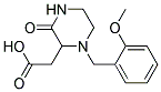 [1-(2-METHOXY-BENZYL)-3-OXO-PIPERAZIN-2-YL]-ACETIC ACID Struktur