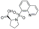 1-(8-QUINOLINYLSULFONYL)PROLINE Struktur