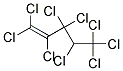 1,1,2,3,3,4,5,5,5-NONACHLORO-1-PENTENE Struktur