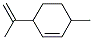 1-METHYL-4-ISO-PROPENYL-2-CYCLOHEXENE Struktur