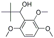 2,2-DIMETHYL-1-(2,3,6-TRIMETHOXY-PHENYL)-PROPAN-1-OL Struktur