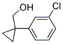 [1-(3-CHLORO-PHENYL)-CYCLOPROPYL]-METHANOL Struktur