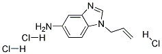 1-ALLYL-1H-BENZOIMIDAZOL-5-YLAMINE TRIHYDROCHLORIDE Struktur