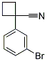 1-(3-BROMOPHENYL)-CYCLOBUTANECARBONITRILE Struktur