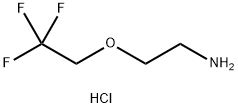 2-(2,2,2-TRIFLUOROETHOXY)-1-ETHANAMINE HYDROCHLORIDE Struktur