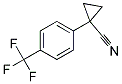 1-(4-TRIFLUOROMETHYL-PHENYL)-CYCLOPROPANECARBONITRILE Struktur