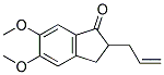 2-ALLYL-5,6-DIMETHOXY-INDAN-1-ONE Struktur