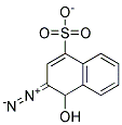 Sodium 2-diazo-1-naphthol-4-sulphonate Struktur