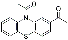 1,1'-(10H-phenothiazine-2,10-diyl)bisethan-1-one Struktur