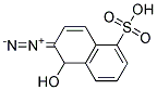 2-Diazo-1-naphthol-5-sulfonic acid Struktur