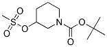 1-Boc-3-Methylsulfonyloxy-Piperidine Struktur