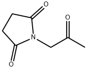 1-(2-Oxopropyl)pyrrolidine-2,5-dione Struktur