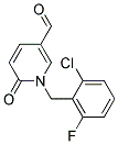 1-(2-Chloro-6-fluorobenzyl)-6-oxo-1,6-dihydropyridine-3-carboxaldehyde Struktur