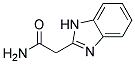 2-(2-Amino-2-oxoethyl)-1H-benzimidazole Struktur