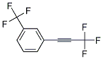 2,5-bis(trifluoromethyl)phenylacetylene Struktur