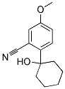 1-[Cyano-(4-Methoxyphenyl)]Cyclohexanol Struktur