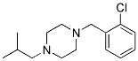 1-(2-Chlorobezyl)-4-Isobutylpiperazine Struktur