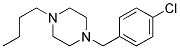 1-(4-Chlorobezyl)-4-Butylpiperazine Struktur
