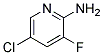 2-Amino-3-fluoro-5-chloro pyridine Struktur