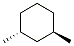 (1R)-trans-1,3-Dimethylcyclohexane Struktur