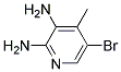 2,3-DIAMINO-5-BROMO-4-PICOLINE Struktur