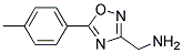 1-[5-(4-methylphenyl)-1,2,4-oxadiazol-3-yl]methanamine Struktur