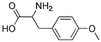 2-amino-3-(4-methoxyphenyl)propanoic acid Struktur