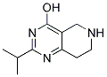 2-(1-methylethyl)-5,6,7,8-tetrahydropyrido[4,3-d]pyrimidin-4-ol Struktur