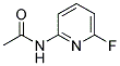 2-ACETAMIDO-6-FLUOROPYRIDINE Struktur