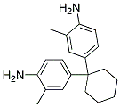 1,1-DI-(4'-AMINO-3'-METHYLPHENYL)CYCLOHEXANE Struktur