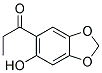 1-(6-HYDROXY-1,3-BENZODIOXOL-5-YL)-1-PROPANONE Struktur