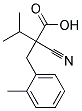 2-CYANO-3-METHYL-2-(2-METHYLBENZYL)BURTYRICACID Struktur