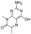 2-AMINO-4-HYDROXY-6,8-DIMETHYL-7(8H)-PTERIDINONE Struktur