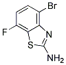 2-Amino-4-bromo-7-fluorobenzothiazole Struktur