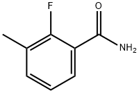 2-FLUORO-3-METHYLBENZAMIDE
 Struktur