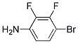 2,3-DIFLUORO-4-BROMO-ANILINE
 Struktur