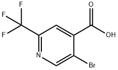 5-溴-2-三氟甲基-異煙酸, 749875-16-9, 結(jié)構(gòu)式