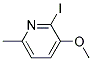 2-IODO-3-METHOXY-6-METHYLPYRIDINE Struktur