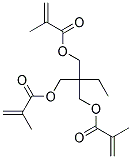 2-ETHYL-2-HYDROXYMETHYL-1,3-PROPANEDIOL TRISMETHACRYLATE Struktur