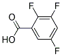 2,3,5--TRIFLUOEOBENZOIC ACID Struktur