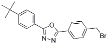 2-(4-BROMOMETHYL-PHENYL)-5-(4-TERT-BUTYL-PHENYL)-[1,3,4]OXADIAZOLE Struktur