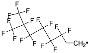 1H,1H,2H,2H-PERFLUORO-7-METHYLOCTYL Struktur