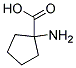 1-AMINCYCLOPENTANE-1-CARBOXYLIC ACID Struktur