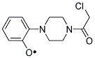 1-[4-(2-CHLORO-ACETYL)-PIPERAZIN-1-YL]-2-PHENOXY- Struktur