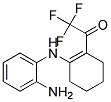 1-[(2-AMINOPHENYL)-AMINO]-2-TRIFLUORO-ACETYLCYCLOHEX-1-ENE Struktur