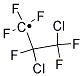 1,2-DICHLOROTRIFLUOROETHYL TRIFLUOROMETHYL Struktur