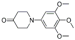 1-(3,4,5-TRIMETHOXYPHENYL)-4-PIPERIDONE Struktur