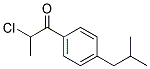 2-CHLORO-1-(4-ISOBUTYLPHENYL)PROPAN-1-ONE, TECH Struktur